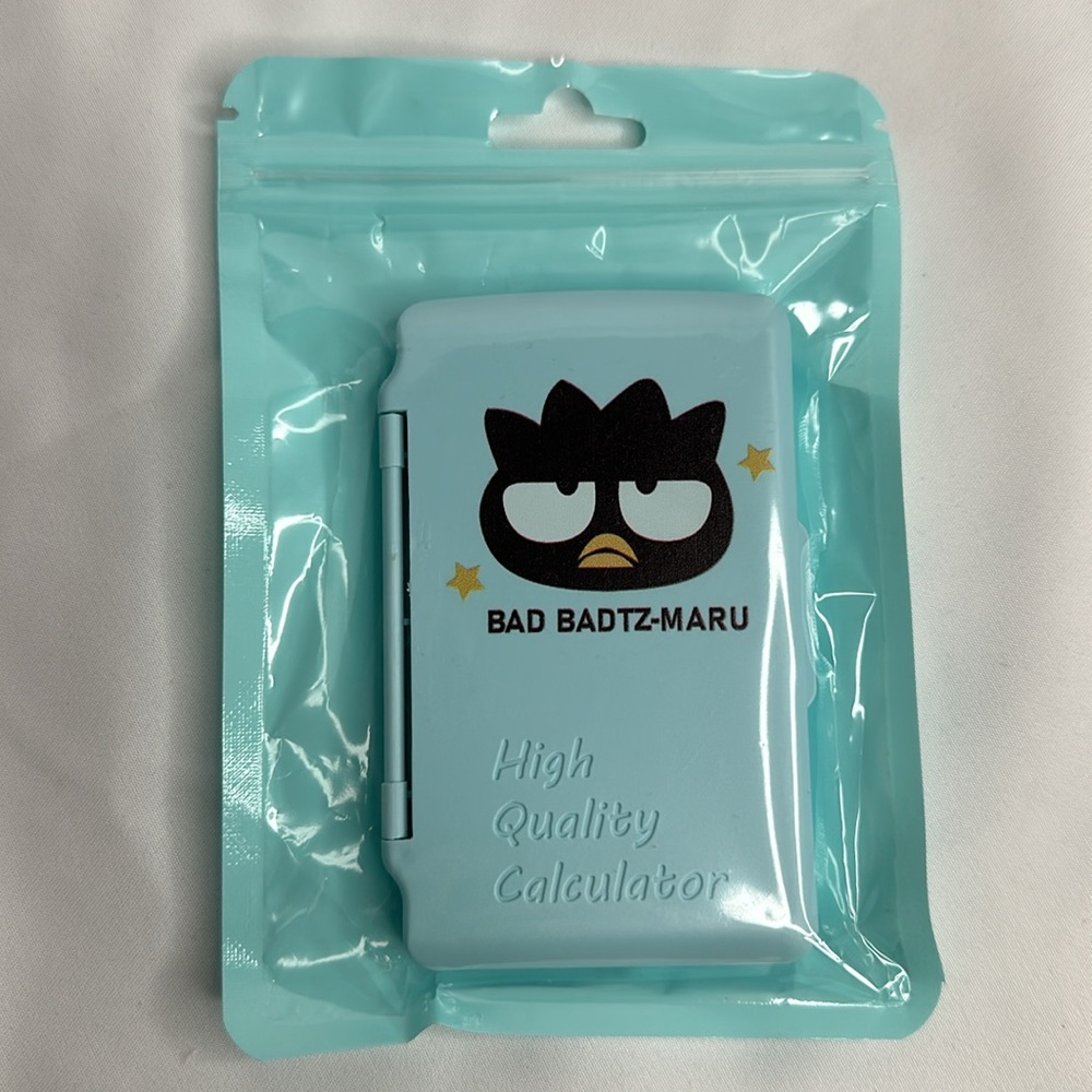 Sanrio Bad Badtz-Maru 8-Digit Mini Portable Calculator - Picture 2 of 8